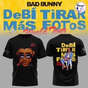 Bad Bunny – Debí Tirar Más Fotos World Tour T-Shirt
