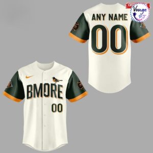 Baltimore Orioles Charm City Collection Custom Baseball Jersey 2 1
