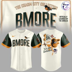 Baltimore Orioles Charm City Collection Limited Edition Baseball Jersey