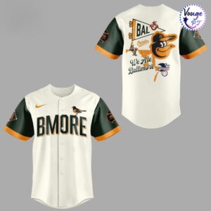 Baltimore Orioles Charm City Collection Limited Edition Baseball Jersey 2