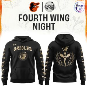 Baltimore Orioles Fourth Wing Night Limited Hoodie 2 1