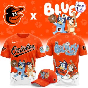 Baltimore Orioles x Bluey Night Game Limited T-Shirt