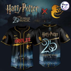 Baltimore Orioles x Harry Potter – 25 Years of Magic Baseball Jersey