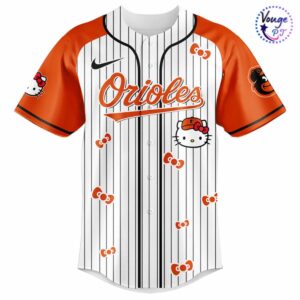 Baltimore Orioles x Hello Kitty 2026 Baseball Jersey 2