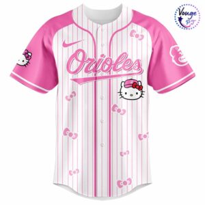 Baltimore Orioles x Hello Kitty 2026 Baseball Jersey 5