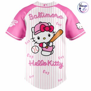 Baltimore Orioles x Hello Kitty 2026 Baseball Jersey 6