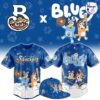 Erie SeaWolves x Bluey Night Limited Baseball Jersey