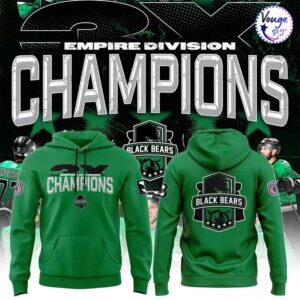 Binghamton Black Bears 2026 Empire Division Champions Limited Hoodie