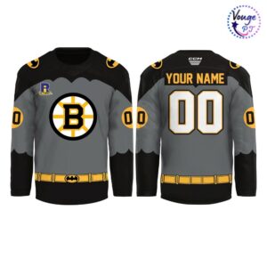 Boston Bruins x Batman Night Hockey Jersey 2