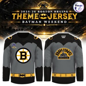 Boston Bruins x Batman Night Limited Hockey Jersey