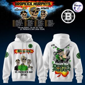Boston Bruins x Dropkick Murphys St Patricks Day 2026 Hoodie 2