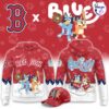 Boston Red Sox Bluey Night Game Baseball Jersey