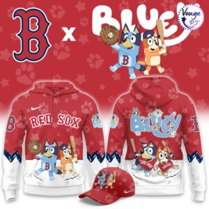 Boston Red Sox Bluey Night Game Hoodie