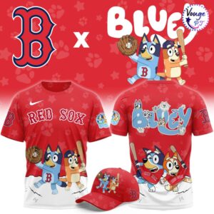 Boston Red Sox Bluey Night Game T-Shirt