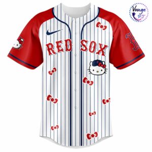 Boston Red Sox x Hello Kitty 2026 Baseball Jersey 2