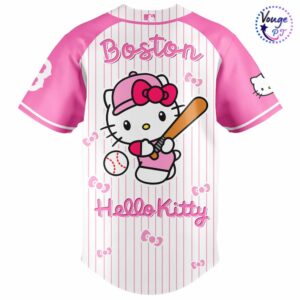 Boston Red Sox x Hello Kitty 2026 Baseball Jersey 6