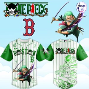 Boston Red Sox x One Piece 2026 Limited Edition Baseball Jersey 3