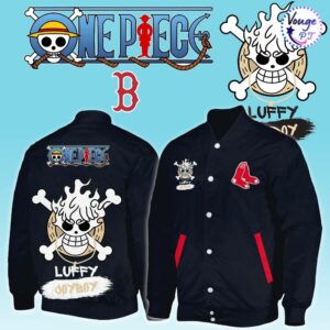 Boston Red Sox x One Piece 2026 Luffy Hoodie