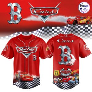 Boston Red Sox x Special Cars 20th Anniversary Jersey