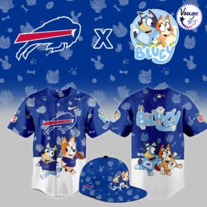 Buffalo Bills x Bluey Night Limited Edition Jersey