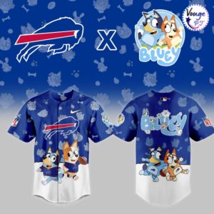 Buffalo Bills x Bluey Night Limited Edition Jersey 2