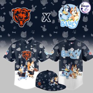 Chicago Bears x Bluey Night Limited Edition Jersey