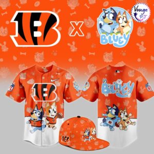 Cincinnati Bengals x Bluey Night Limited Edition Jersey