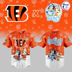 Cincinnati Bengals x Bluey Night Limited Edition Jersey 2