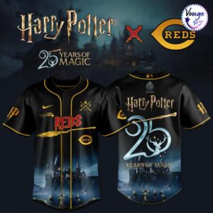 Cincinnati Reds x Harry Potter – 25 Years of Magic Baseball Jersey