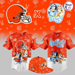 Cleveland Browns x Bluey Night Limited Edition Jersey
