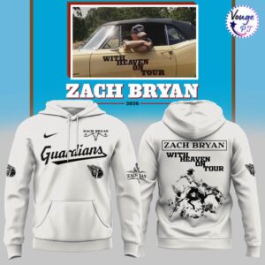 Cleveland Guardians x Jack Bryan – With Heavan On Tour Hoodie