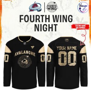 Colorado Avalanche Fourth Wing Night Hockey Jersey