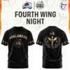 Colorado Avalanche Fourth Wing Night T-Shirt