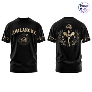 Colorado Avalanche Fourth Wing Night T Shirt 2