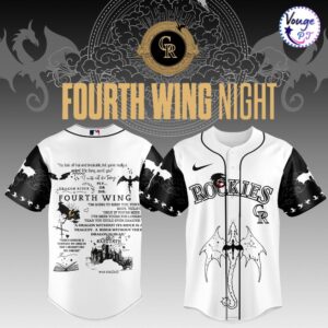 Colorado Rockies Fourth Wing Night Jersey Dragon Graphics Quotes Edition 2