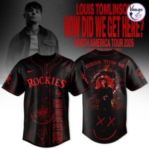 Colorado Rockies x Louis Tomlinson – How Did We Get Here – North America Tour 2026 Jersey