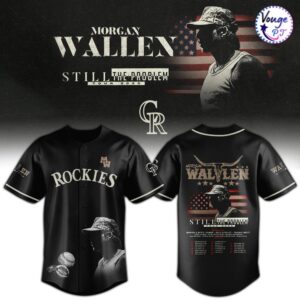 Colorado Rockies x Morgan Wallen Still The Problem Tour Baseball Jersey