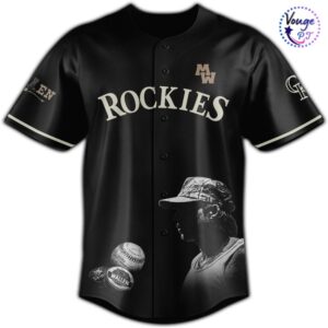 Colorado Rockies x Morgan Wallen Still The Problem Tour Baseball Jersey 2