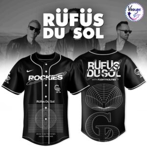 Colorado Rockies x Rüfüs Du Sol Baseball Jersey