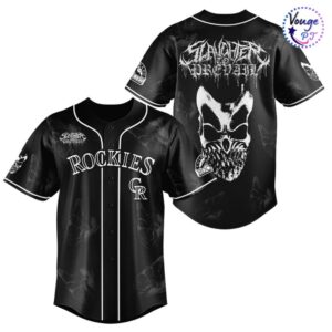 Colorado Rockies x Slaughter To Prevail Collab Jersey 2