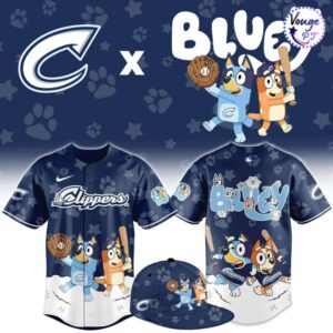 Columbus Clippers x Bluey Night Limited Edition Baseball Jersey