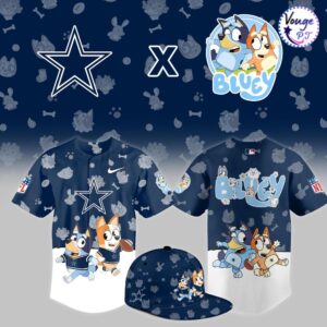 Dallas Cowboys x Bluey Night Limited Edition Jersey