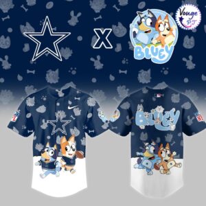 Dallas Cowboys x Bluey Night Limited Edition Jersey 2