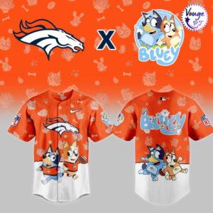 Denver Broncos x Bluey Night Limited Edition Jersey 2