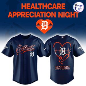 Detroit Tigers Healthcare Appreciation Night Baseball Jersey