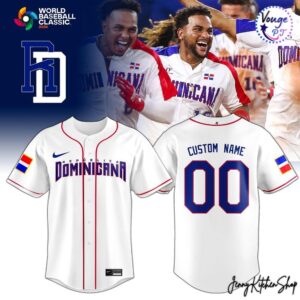 Dominican Republic Baseball 2026 World Baseball Classic Jersey