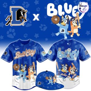 Durham Bulls x Bluey Night Limited Edition Baseball Jersey