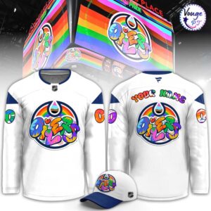 Edmonton Oilers Pride Celebration Hockey Jersey 2