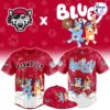 Hartford Yard Goats x Bluey Night New Limited Baseball Jersey