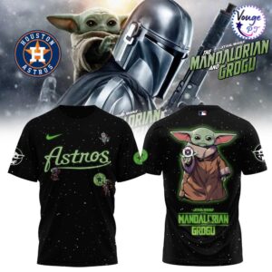 Houston Astros Star Wars The Mandalorian And Grogu 2026 T-Shirt
